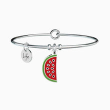 Carica l&#39;immagine nel visualizzatore di Gallery, Bracciale da donna in acciaio ciondolo Anguria Kidult 731289
