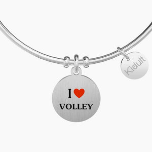 Kidult 731293 women's steel bracelet with round pendant