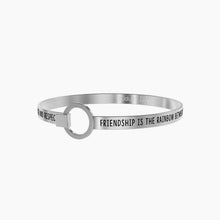 Carica l&#39;immagine nel visualizzatore di Gallery, Bracciale da donna in acciaio Friendship is the rainbow... Kidult 731305
