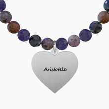 Carica l&#39;immagine nel visualizzatore di Gallery, Bracciale da donna in acciaio ciondolo L&#39;amicizia è una sola anima... Kidult 731329
