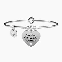 Carica l&#39;immagine nel visualizzatore di Gallery, Bracciale da donna in acciaio ciondolo Cuore Kidult 731333

