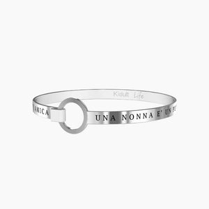 Women's steel bracelet A grandmother is a bit of a mother... Kidult 731350