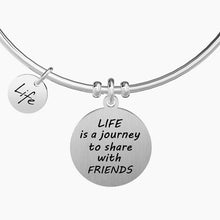 Carica l&#39;immagine nel visualizzatore di Gallery, Bracciale da donna in acciaio ciondolo tondo Kidult 731353

