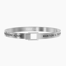 Cargar imagen en el visor de la galería, Pulsera de Acero para Hombre Mantén tu karma positivo… Kidult 731396
