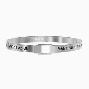 Pulsera de Acero para Hombre Mantén tu karma positivo… Kidult 731396