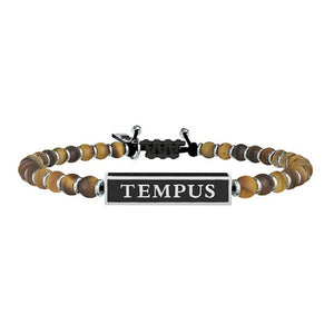 Pulsera Hombre Tempus Fugit Amor Manet Kidult Acero 731400