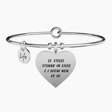 Carica l&#39;immagine nel visualizzatore di Gallery, Bracciale da donna in acciaio ciondolo cuore Ridere Di Te Kidult 731467
