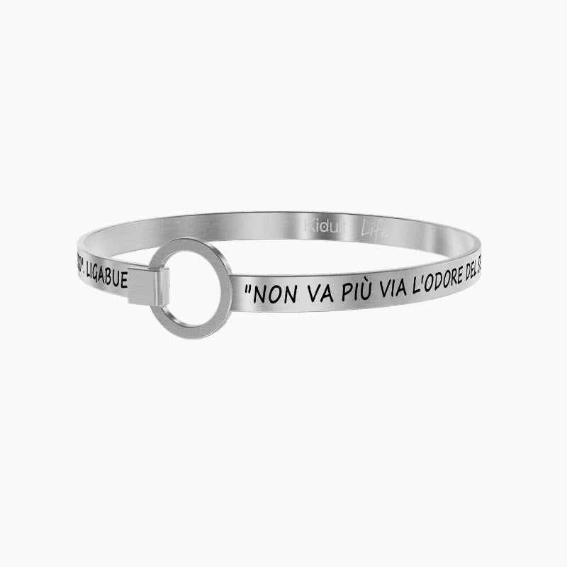 Bracciale rigido da donna in acciaio L'odore del sesso... Kidult 731562