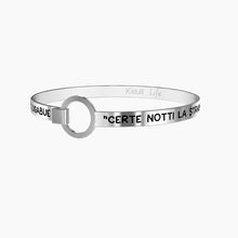 Carica l&#39;immagine nel visualizzatore di Gallery, Bracciale rigido da donna in acciaio Certe notti.. Kidult 731563
