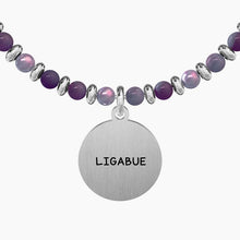 Carica l&#39;immagine nel visualizzatore di Gallery, Bracciale da donna in acciaio con sfere e ciondolo tondo Kidult 731578

