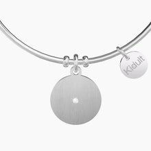 Cargar imagen en el visor de la galería, Pulsera de mujer de acero con colgante redondo Friends... Kidult 731722
