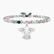Carica l&#39;immagine nel visualizzatore di Gallery, Bracciale da donna in acciaio con ciondolo Angelo Kidult 731762

