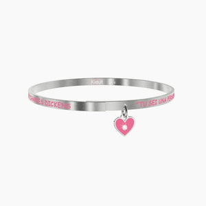 Bracciale rigido da donna in acciaio Tu sei una persona... Kidult 731862