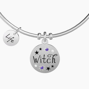 Witch Life Kidult 731867 women's steel bracelet with round pendant