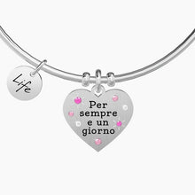 Load image into Gallery viewer, Women&#39;s steel bracelet with Heart pendant Forever and... Kidult 731872
