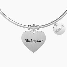 Carica l&#39;immagine nel visualizzatore di Gallery, Bracciale da donna in acciaio ciondolo Cuore Sei tu la parte... Kidult 731874
