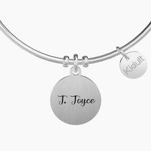 Load image into Gallery viewer, Women&#39;s steel bracelet with round pendant Close your eyes... Kidult 731876
