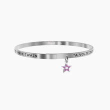 Carica l&#39;immagine nel visualizzatore di Gallery, Bracciale rigido da donna in acciaio A volte incontri persone... Kidult 731879
