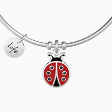 Carica l&#39;immagine nel visualizzatore di Gallery, Bracciale da donna in acciaio ciondolo Coccinella Kidult 731895
