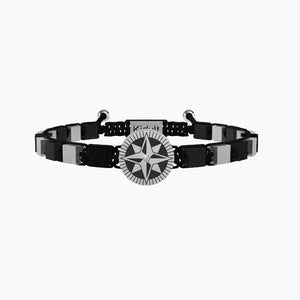 Bracciale Da Uomo con cubetti in turchese Rosa dei venti Kidult 731911