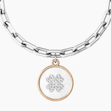 Carica l&#39;immagine nel visualizzatore di Gallery, Bracciale da donna in acciaio ciondolo tondo &quot;comfort fit&quot; Kidult 731927
