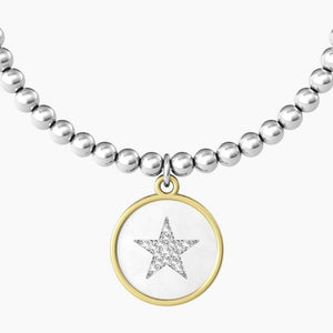 Women's steel bracelet with round pendant spheres Figlia Kidult 731928