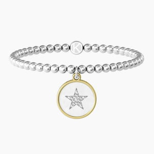 Women's steel bracelet with round pendant spheres Figlia Kidult 731928