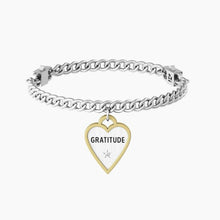 Carica l&#39;immagine nel visualizzatore di Gallery, Bracciale da donna in acciaio ciondolo tondo &quot;comfort fit&quot; Kidult 731940
