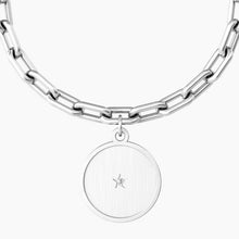 Load image into Gallery viewer, Kidult 731948 women&#39;s steel bracelet with &quot;comfort fit&quot; round pendant
