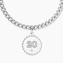 Load image into Gallery viewer, Kidult 731950 women&#39;s steel bracelet with &quot;comfort fit&quot; round pendant
