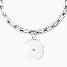 Load image into Gallery viewer, Kidult 731969 women&#39;s steel bracelet with &quot;comfort fit&quot; round pendant
