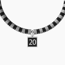 Carica l&#39;immagine nel visualizzatore di Gallery, Bracciale da uomo in acciaio con ciondolo 20 Kidult 731979
