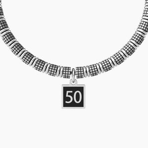 Bracciale da uomo in acciaio con ciondolo 50 Kidult 731982