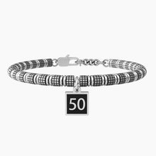 Carica l&#39;immagine nel visualizzatore di Gallery, Bracciale da uomo in acciaio con ciondolo 50 Kidult 731982
