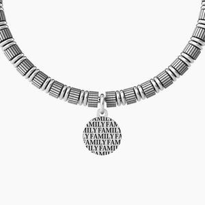 Pulsera de hombre Kidult 731984 de acero con colgante redondo Infinito