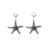 Orecchini da donna in Argento 925 Stelle Marine Giovanni Raspini 07352