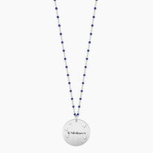 Carica l&#39;immagine nel visualizzatore di Gallery, Collana da donna in acciaio con ciondolo tondo Siamo fatti della,,, Kidult 751023
