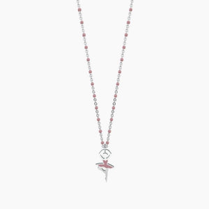 Collana da donna in acciaio con ciondolo ballerina Kidult 751070