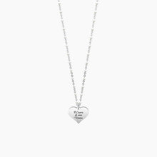 Load image into Gallery viewer, Women&#39;s necklace in steel with heart pendant Nonna Kidult 751075
