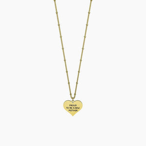 Collana da donna in acciaio con ciondolo cuore New mother Kidult 751108