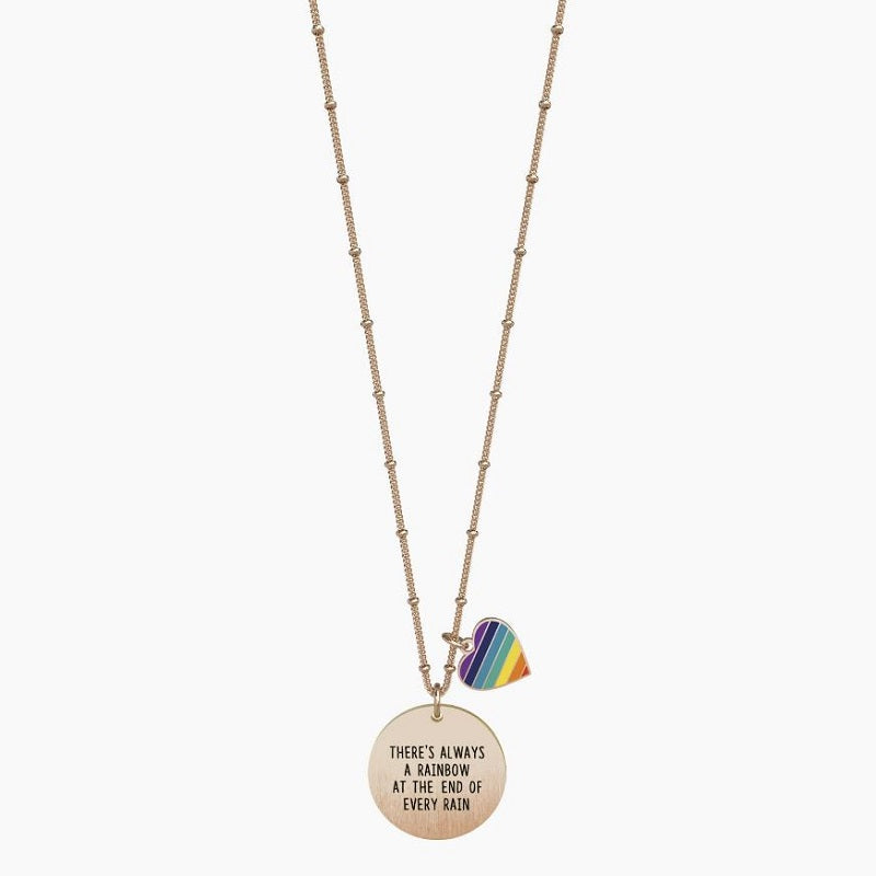 Collana da donna in acciaio con ciondolo tondo Kidult 751128