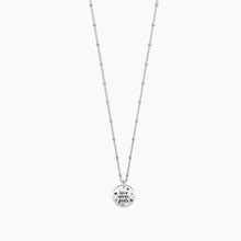 Carica l&#39;immagine nel visualizzatore di Gallery, Collana da donna in acciaio con ciondolo tondo Love Never Fails Kidult 751180
