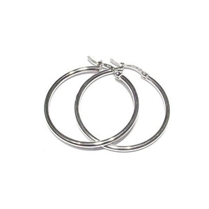 Women's earrings in 925 silver circle Giovanni Raspini 07781