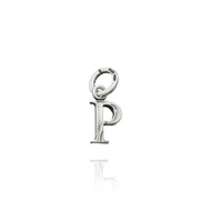Charm in Argento 925 Lettera Logo 