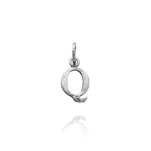 Load image into Gallery viewer, Charm in 925 Silver Letter Logo &quot;Q&quot; Giovanni Raspini 07814
