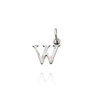 Charm en Plata 925 Letra Logo 