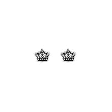 Load image into Gallery viewer, Women&#39;s earrings in 925 Silver Mini Crown Giovanni Raspini 07929 
