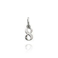 Charm en Plata 925 Número 8 Giovanni Raspini 08037