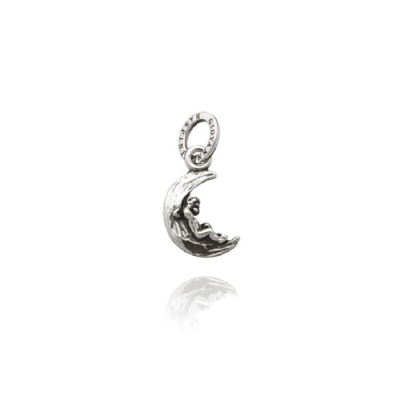 Charm in 925 Silver Cupid on the Moon Giovanni Raspini 08059 
