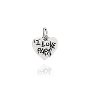 Charm en Plata 925 Amo a Papá Giovanni Raspini 08631 